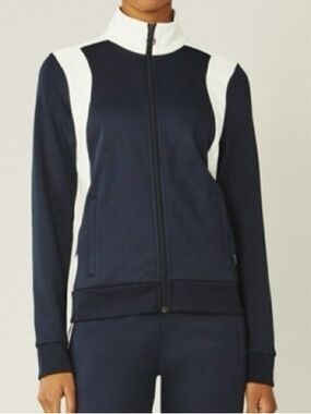 Tory Burch Sport - Track and tennis jacket in Navy /Size Large
